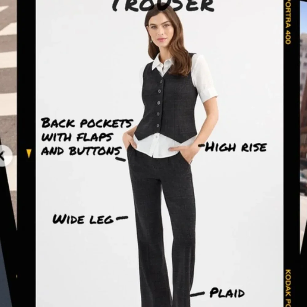 Cabi Swagger Trouser Regular - Size 0 - #4690 - Picture 2 of 5